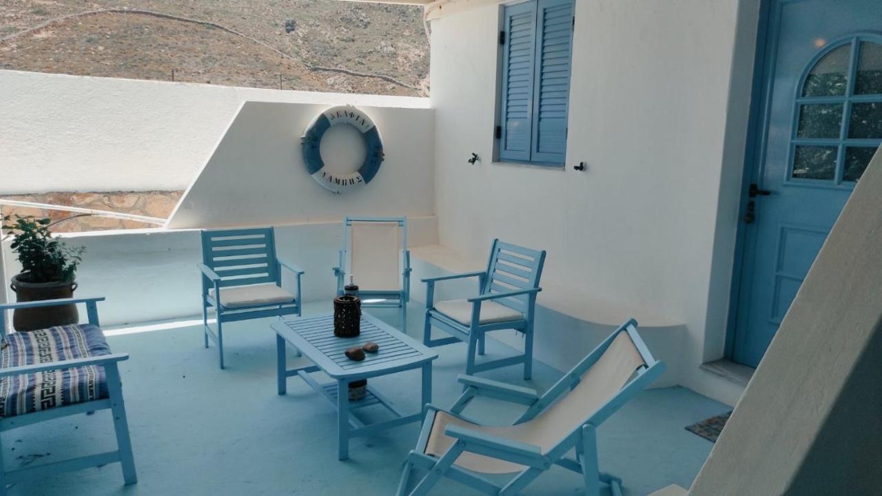 Lampi'S Dolphin Aparthotel Patmos Island Exterior photo